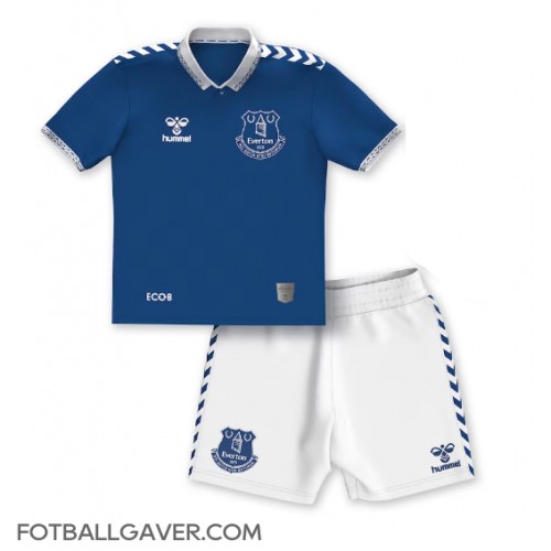 Everton Fotballklær Hjemmedraktsett Barn 2023-24 Kortermet (+ korte bukser)